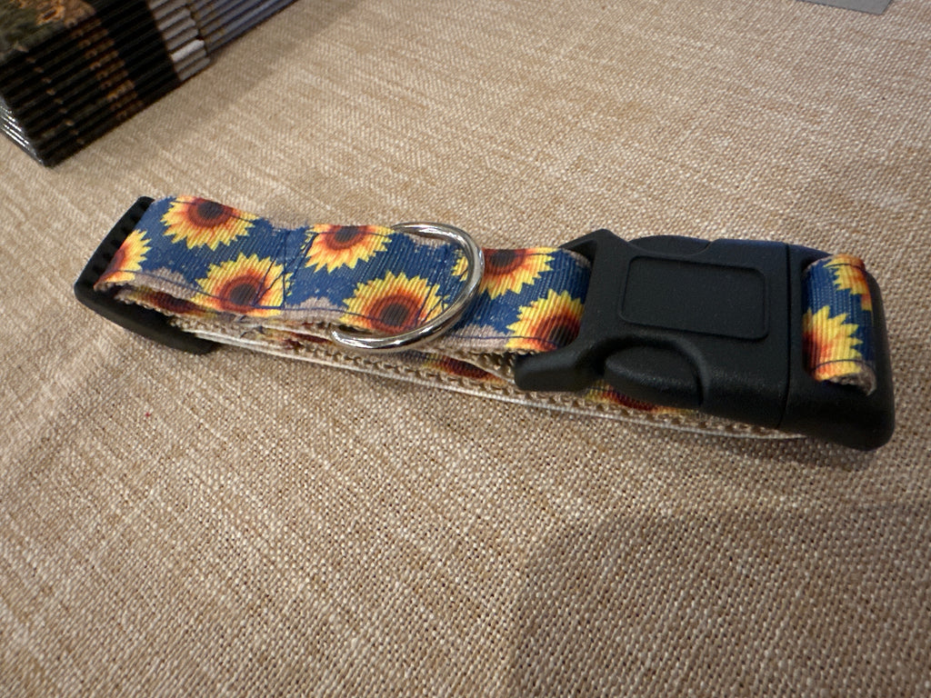 Sunflower Dog Collar